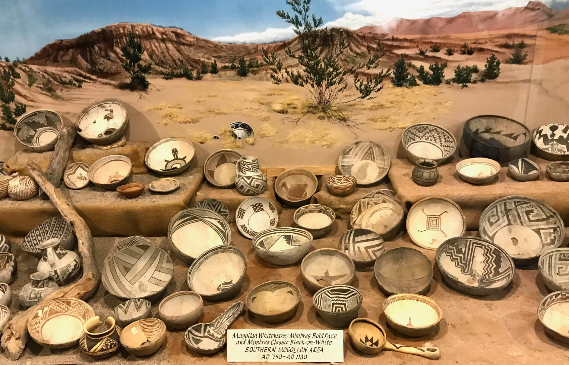 Geronimo Springs Museum Pottery Collection